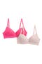 2-Pack Logo Wireless Bras