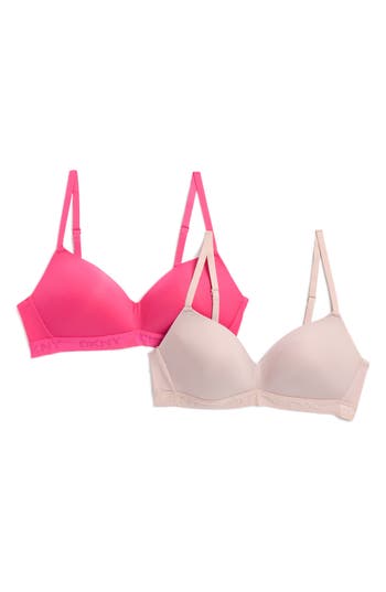 DKNY DKNY 2-PACK LOGO T-SHIRT BRAS