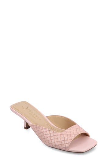 Journee Collection Larna Heeled Sandal In Pink
