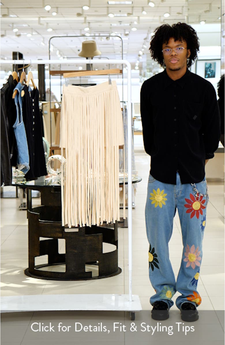 Knit Fringe Maxi Skirt, sales video thumbnail