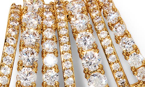 Nadri Bonne Anne Cubic Zirconia Climber Earrings In Multi