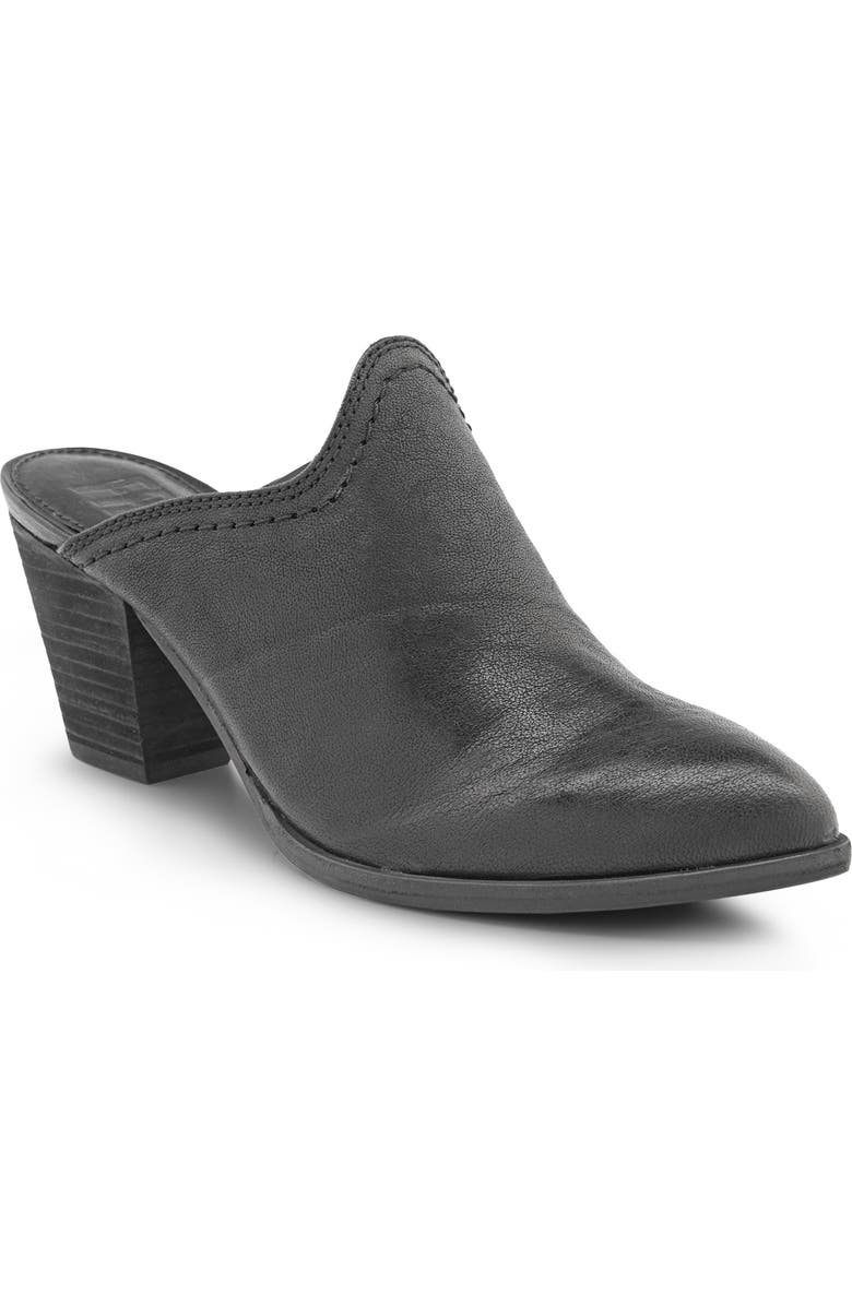 Frye Reed Western Mule, Main, color, Black