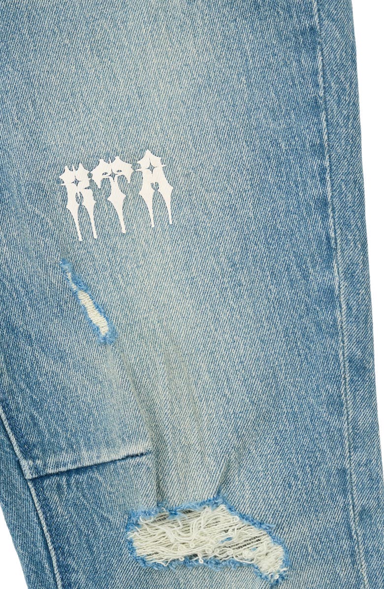 RtA Bryant Ripped Skinny Jeans, Alternate, color, 