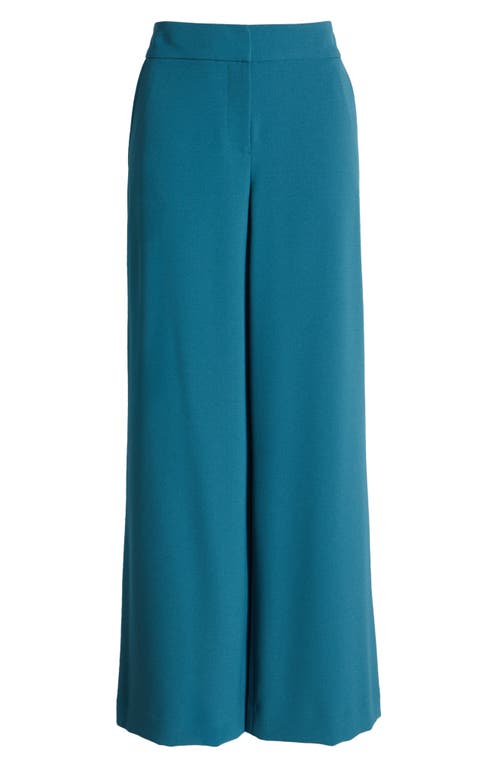 Tahari Asl Wide Leg Pants In Eucalyptus