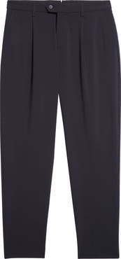 Eleventy Pleated Stretch Virgin Wool Pants