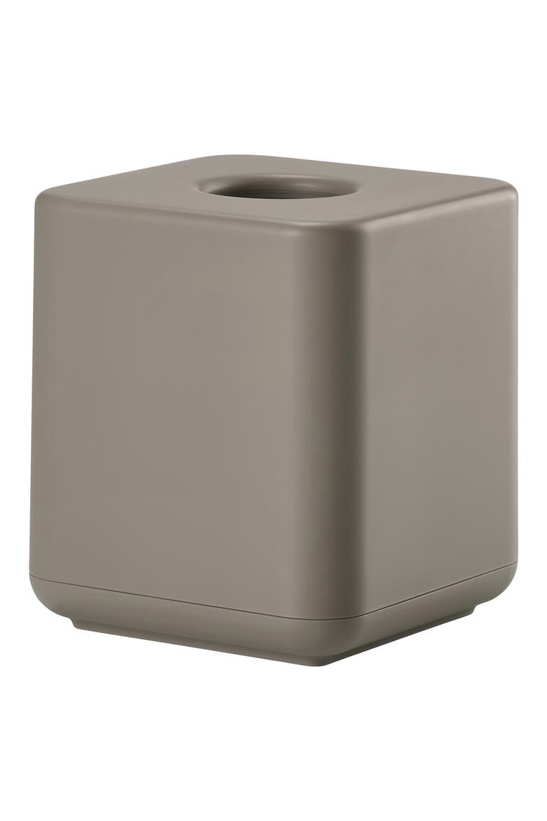 Ume Square Tissue Box, Main, color, TAUPE