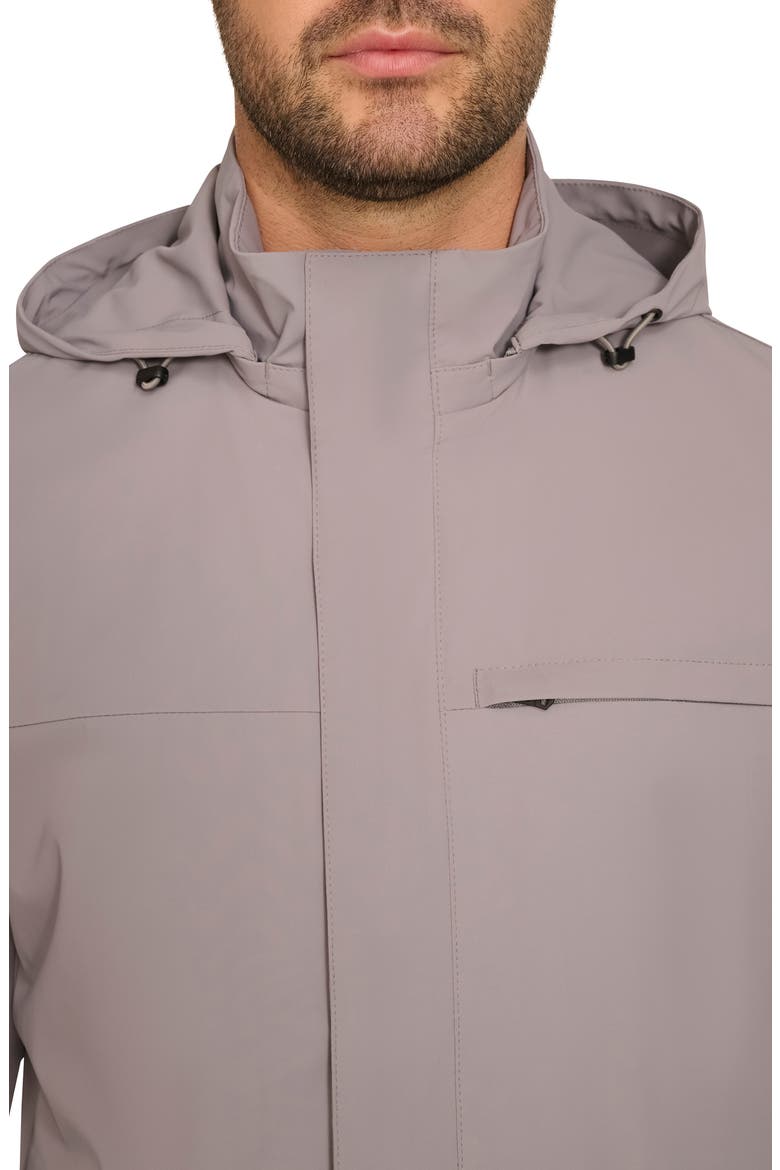 Hooded Windbreaker Jacket, Alternate, color, GREY
