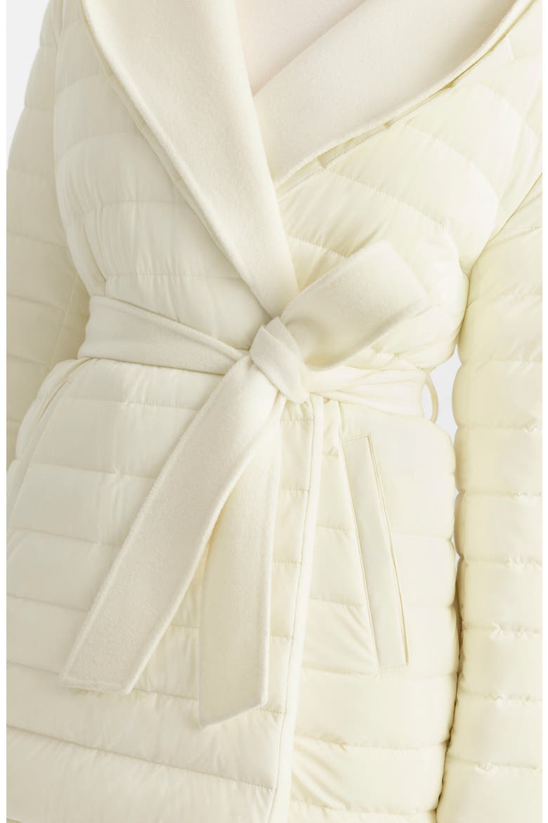 Bethany Reversible Hooded Down Coat, Alternate, color, CREAM