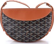 Pre-Owned Goyard Hirondelle Shoulder Bag Coated Canvas and Leather