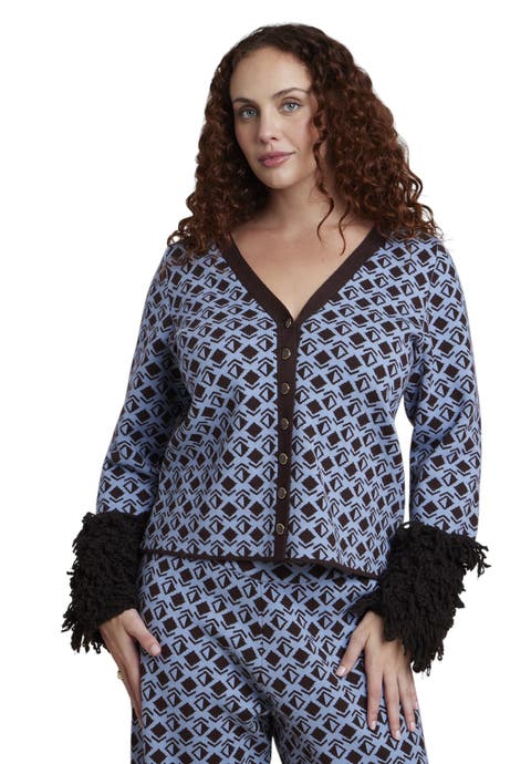Textured Cuff Cardigan (plus)