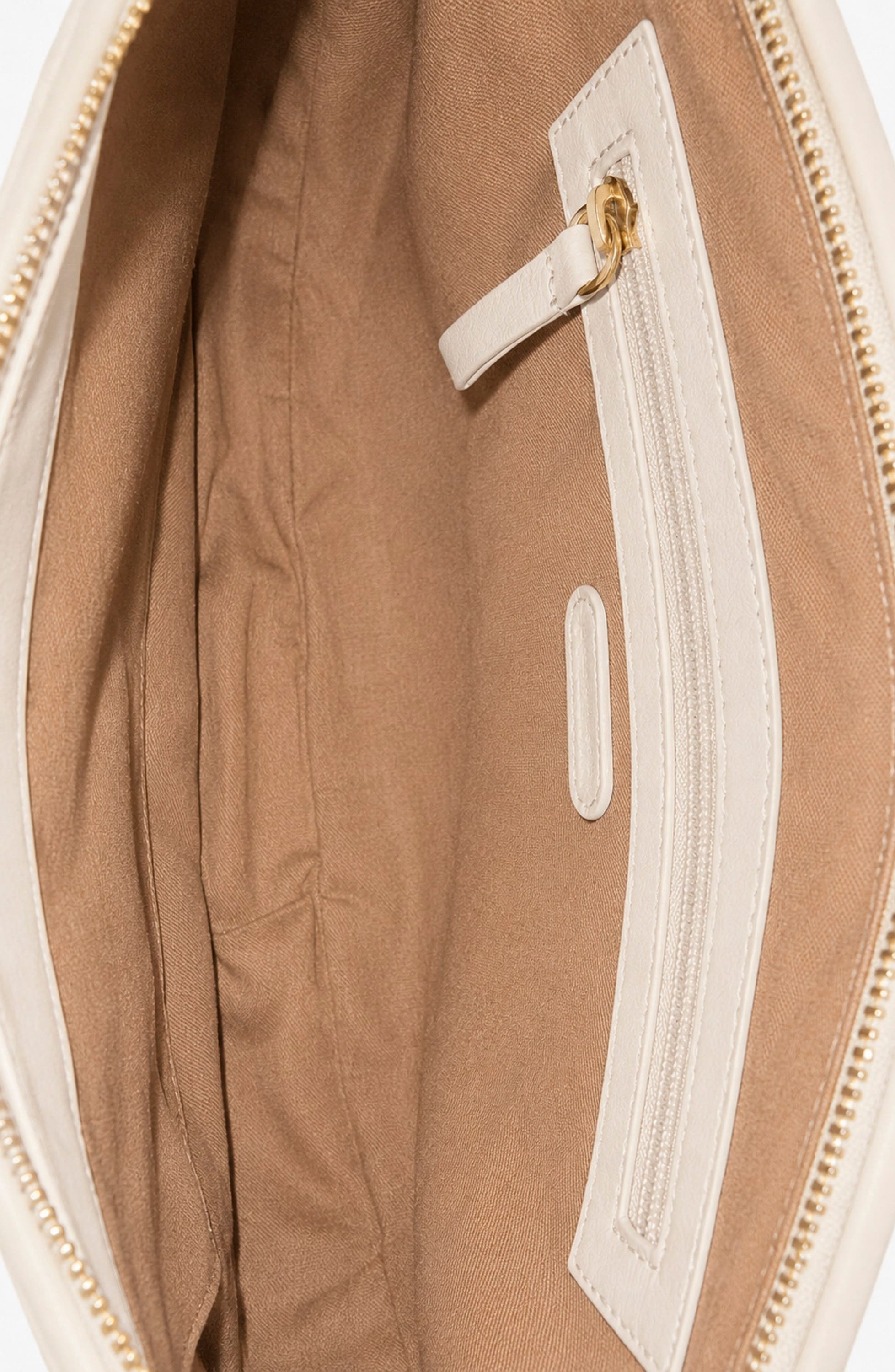 Peggy Leather Crossbody Bag, Alternate, color, WARM WHITE