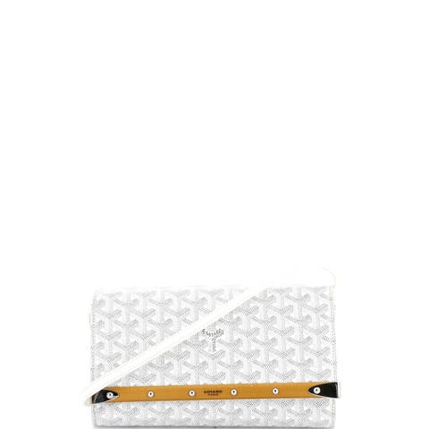 Monte Carlo Clutch with Strap Coated Canvas PM