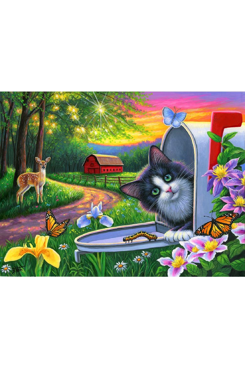 Is There a Letter for Me 500 piece Jigsaw Puzzle for Adults, Alternate, color, Multicolor