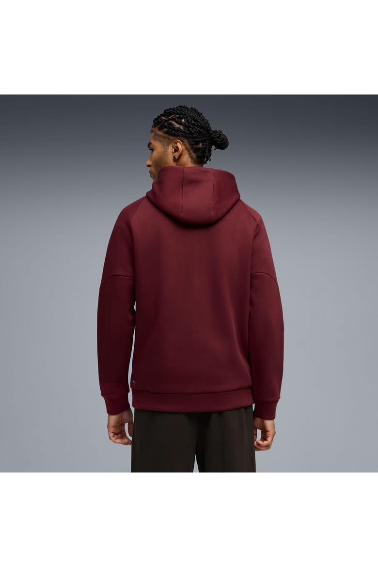 Men's Puma Maroon Portugal National Team PumaTech Full-Zip Hoodie, Alternate, color, Maroon