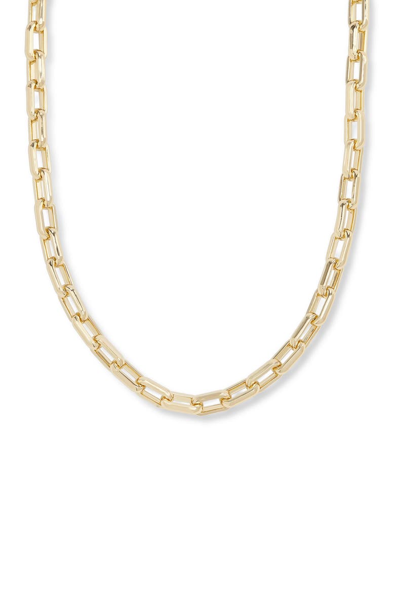 Lil Frankie Chain Necklace, Main, color, GOLD