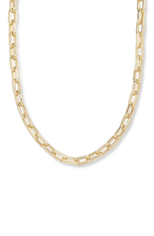 Melinda Maria Lil Frankie Chain Necklace In Gold