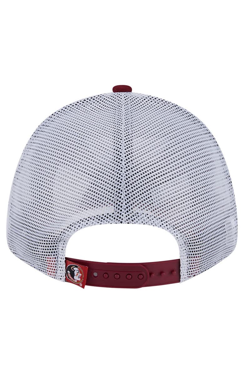 New Era Men's New Era Garnet Florida State Seminoles Trucker 9FORTY Adjustable Hat, Alternate, color, 