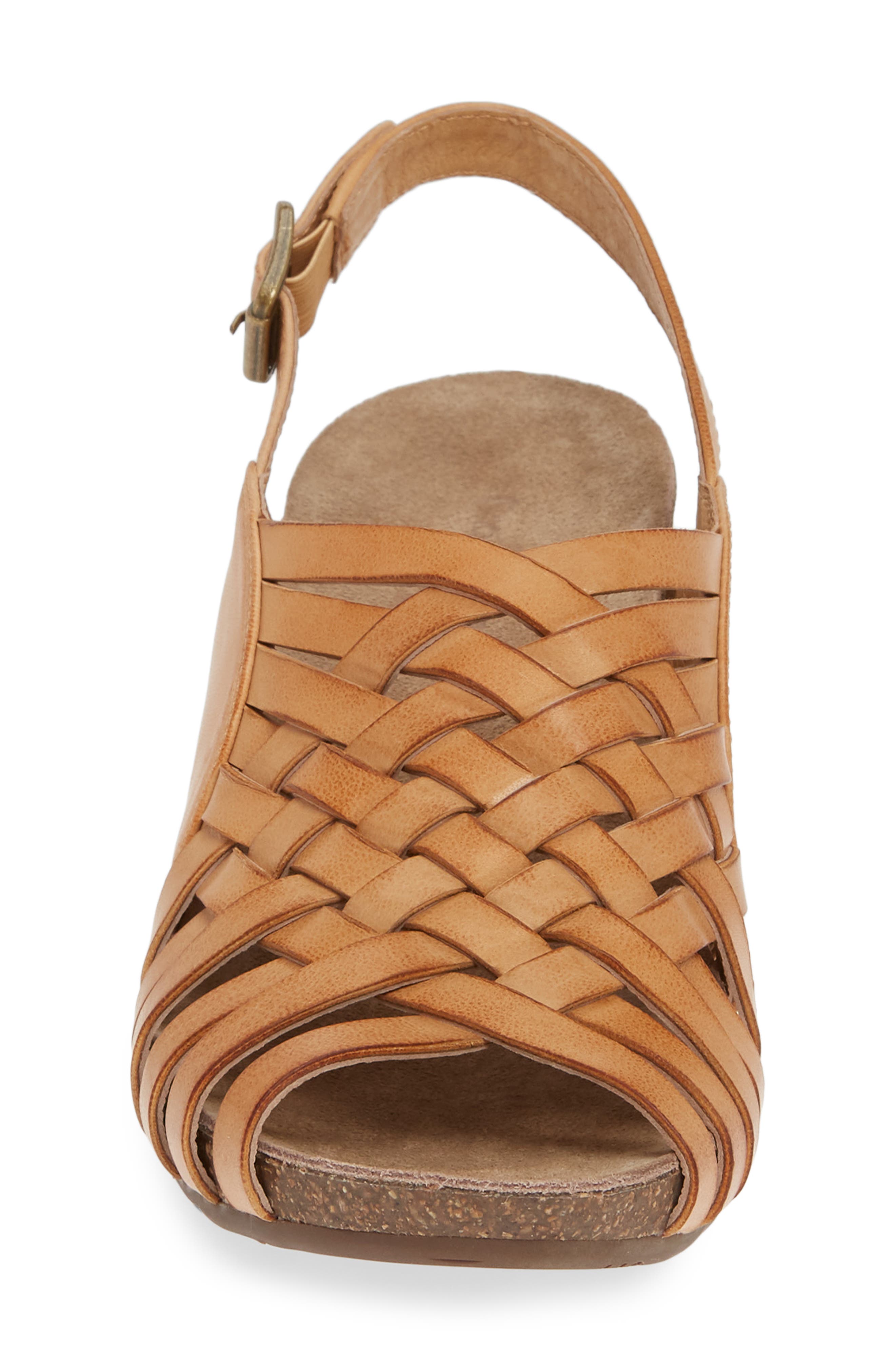 Chocolat Blu Eliana Woven Wedge Sandal, Alternate, color, 