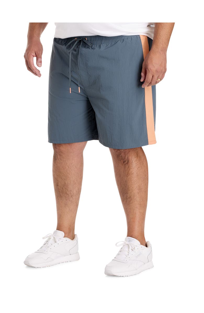 Society of One by DXL Big & Tall Athletic Shorts, Main, color, Dark Slate