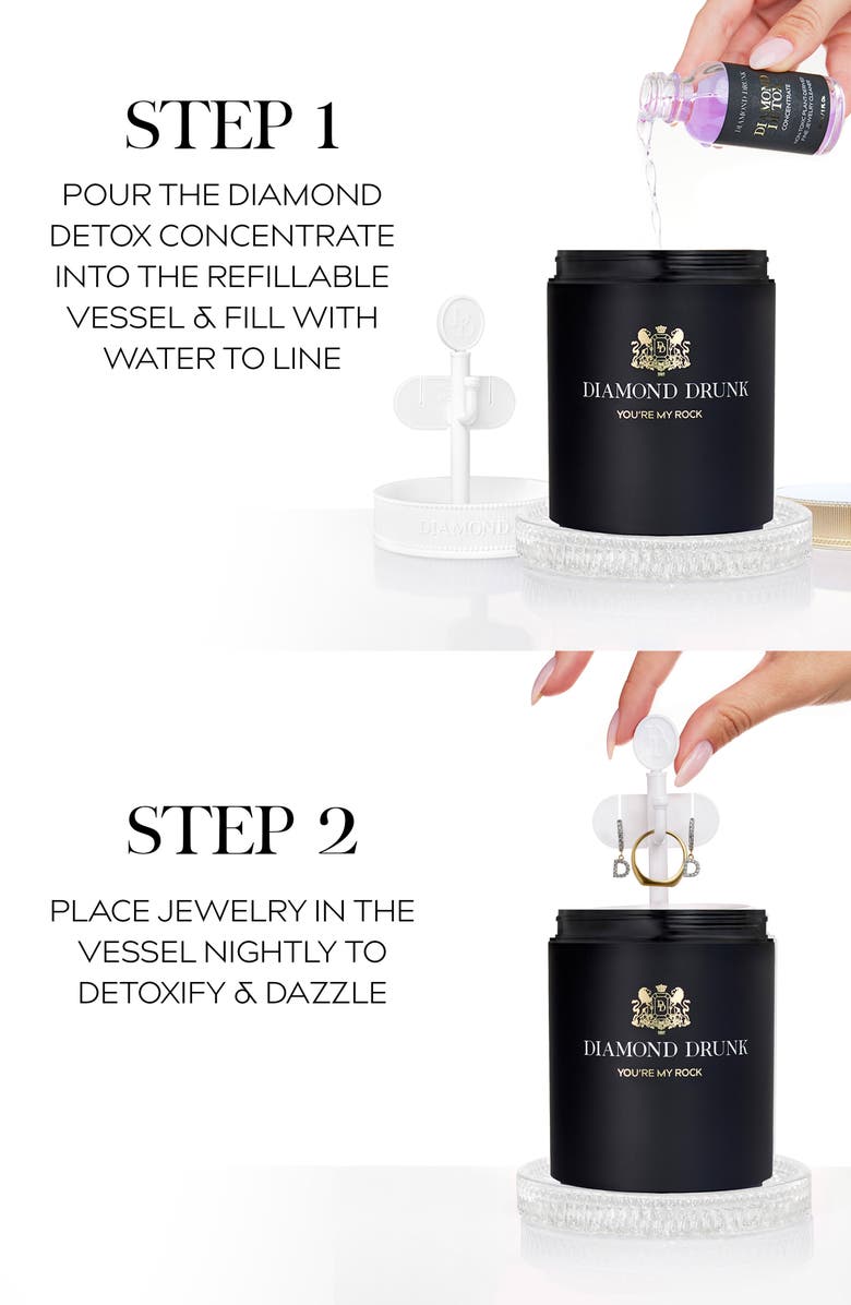 DIAMOND DRUNK Fine Jewelry Cleaner Starter Collection, Alternate, color, You're My Rock