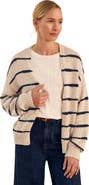 Celtic & Co. Long Sleeve Drop Stitch Cardigan