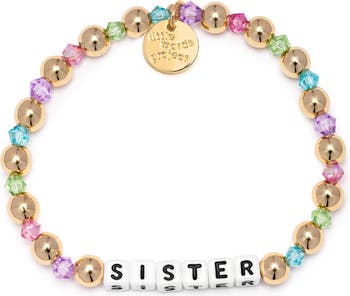 Word cheapest Gemstone Bracelet- Stretchy