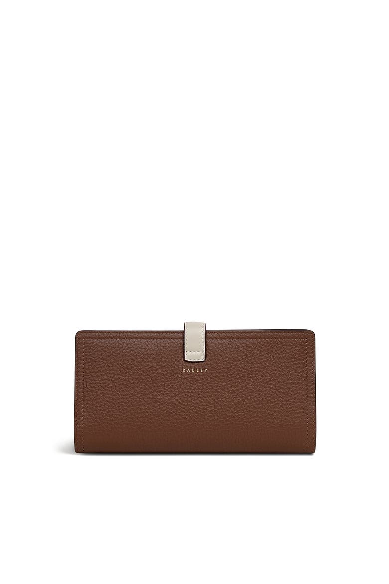 Willis Street - Colourblock Large Bifold Wallet, Alternate, color, Chocolate