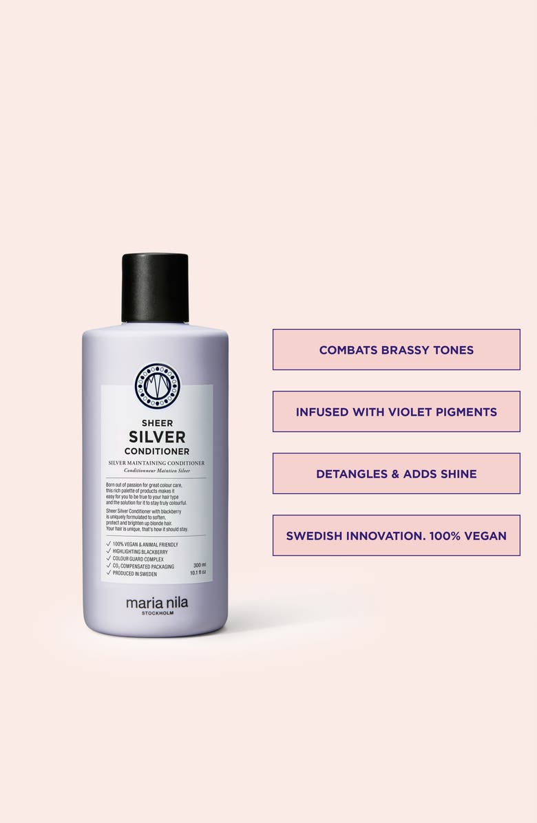 Maria Nila Sheer Silver Conditioner, Alternate, color, 