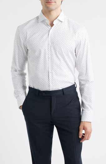 Hank Slim Fit Stretch Cotton Dress Shirt