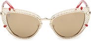 Christian Louboutin Dolly 54mm Cat Eye Sunglasses