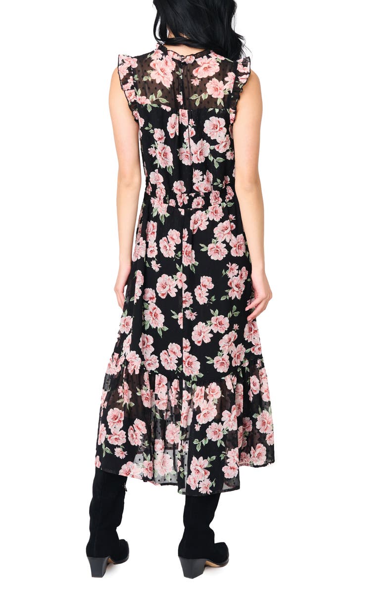GIBSONLOOK Sweetheart Sleeveless Floral Dress, Alternate, color, 