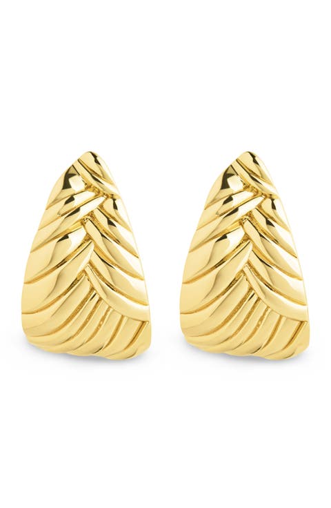 Ellis Braided Hoop Earrings