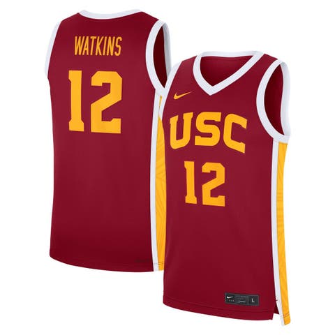 Men's Nike JuJu Watkins Cardinal USC Trojans Road Replica Basketball Jersey
