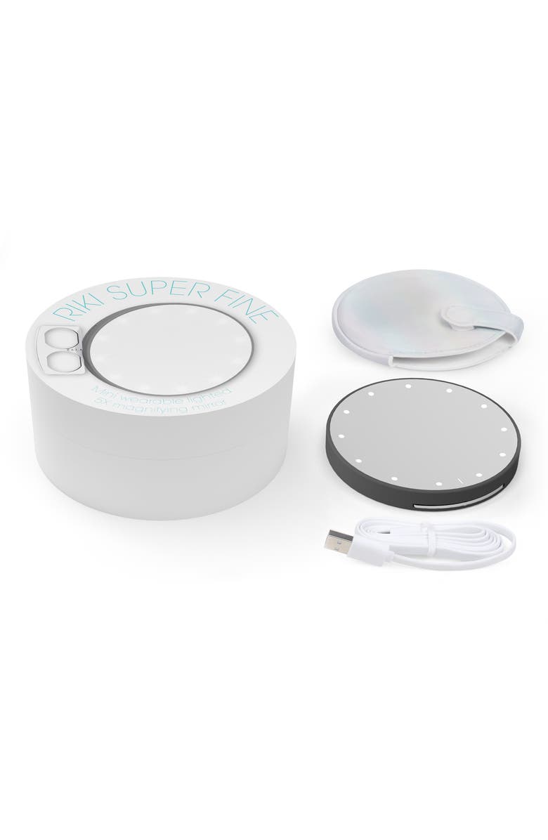 Riki Loves Riki Super Fine 5X Portable LED Mirror, Alternate, color, 