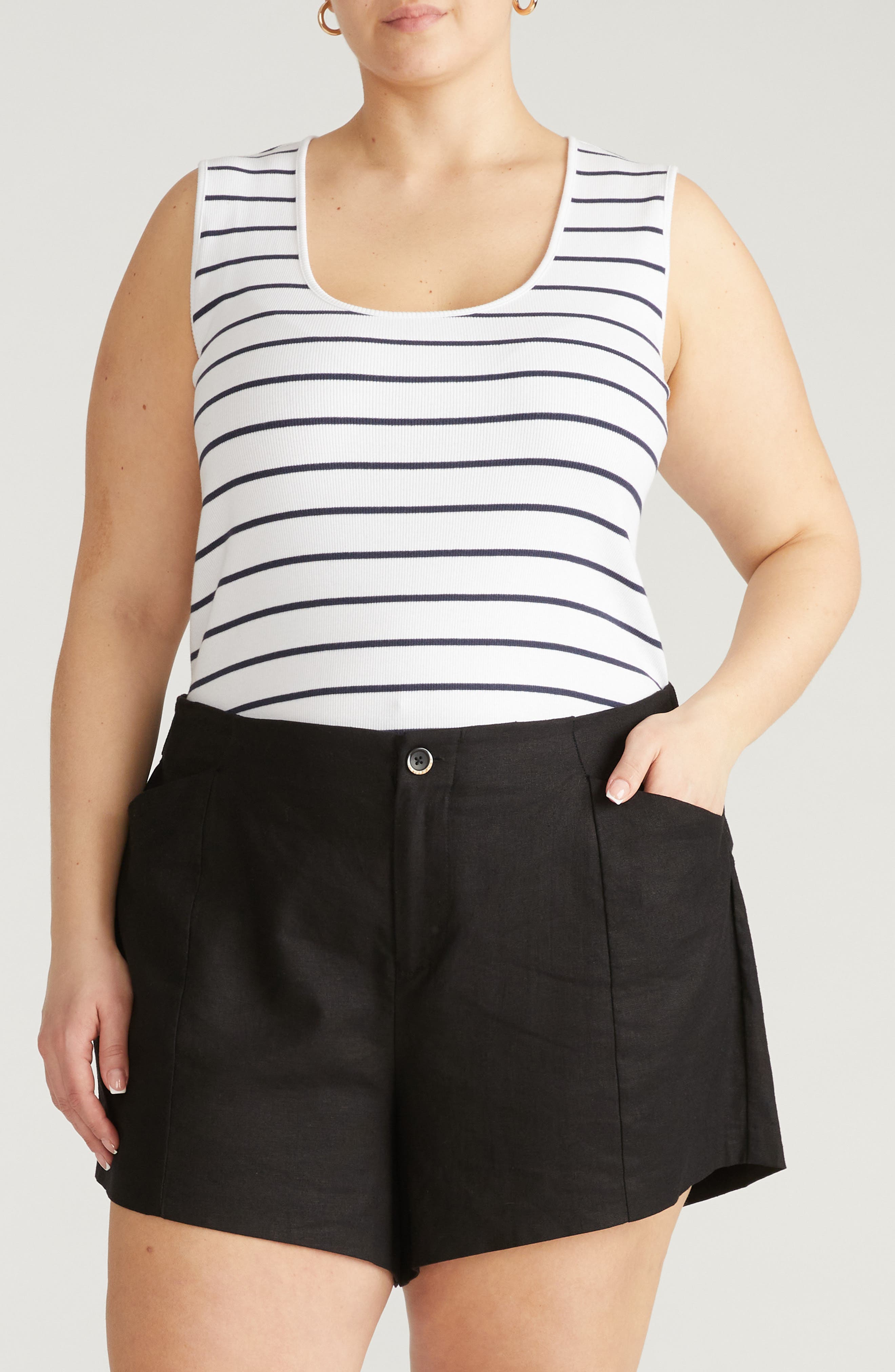 selected NAUTICAL NAVY STRIPE