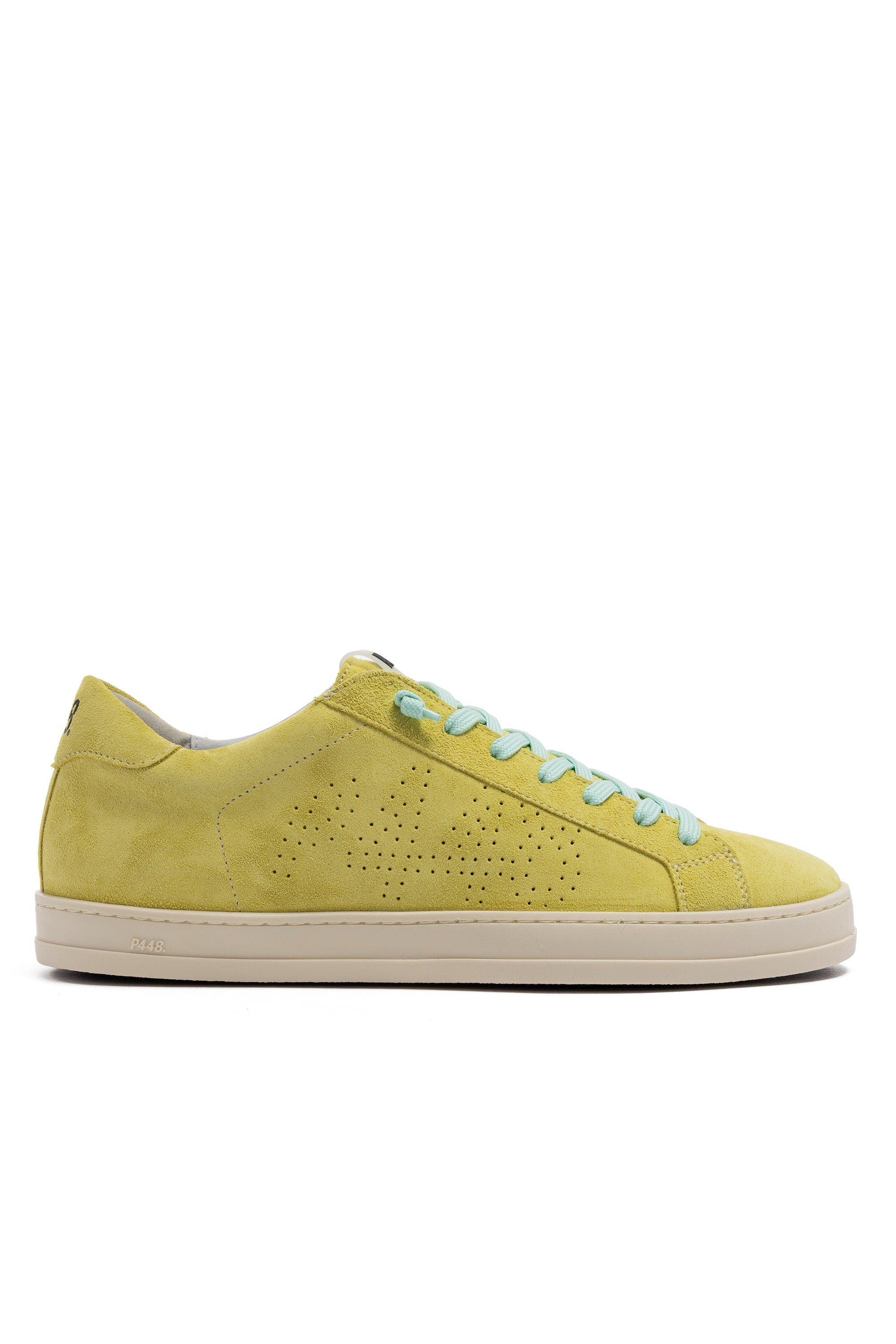 P448 John Kaleidoscope Sneaker, Alternate, color, Lemon