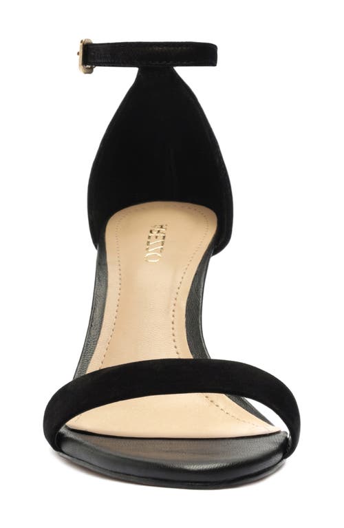 Arezzo Isabelli Ankle Strap Sandal In Black