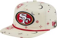 New Era Men's New Era Cream San Francisco 49ers Celestial Golfer Adjustable Hat