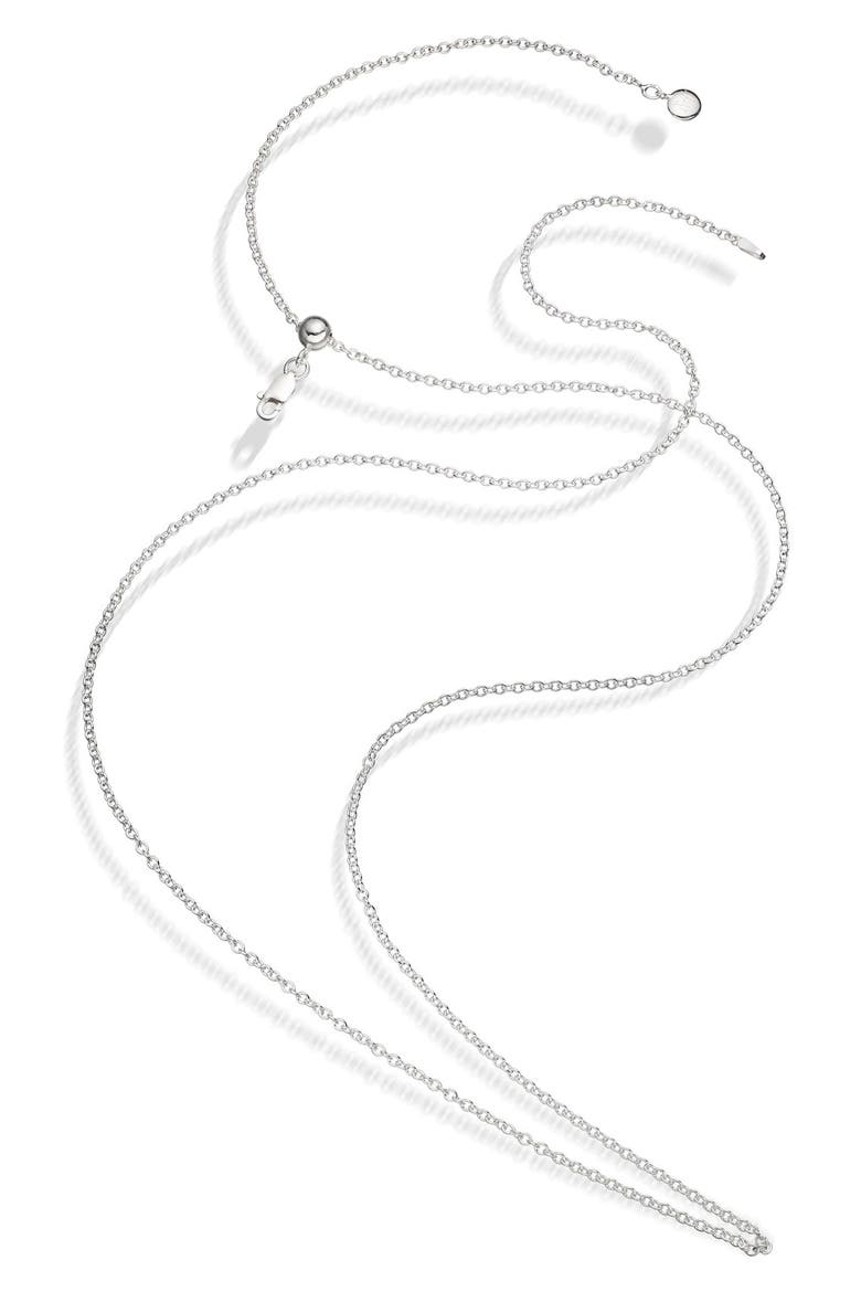 Rolo Chain Necklace, Alternate, color, SILVER