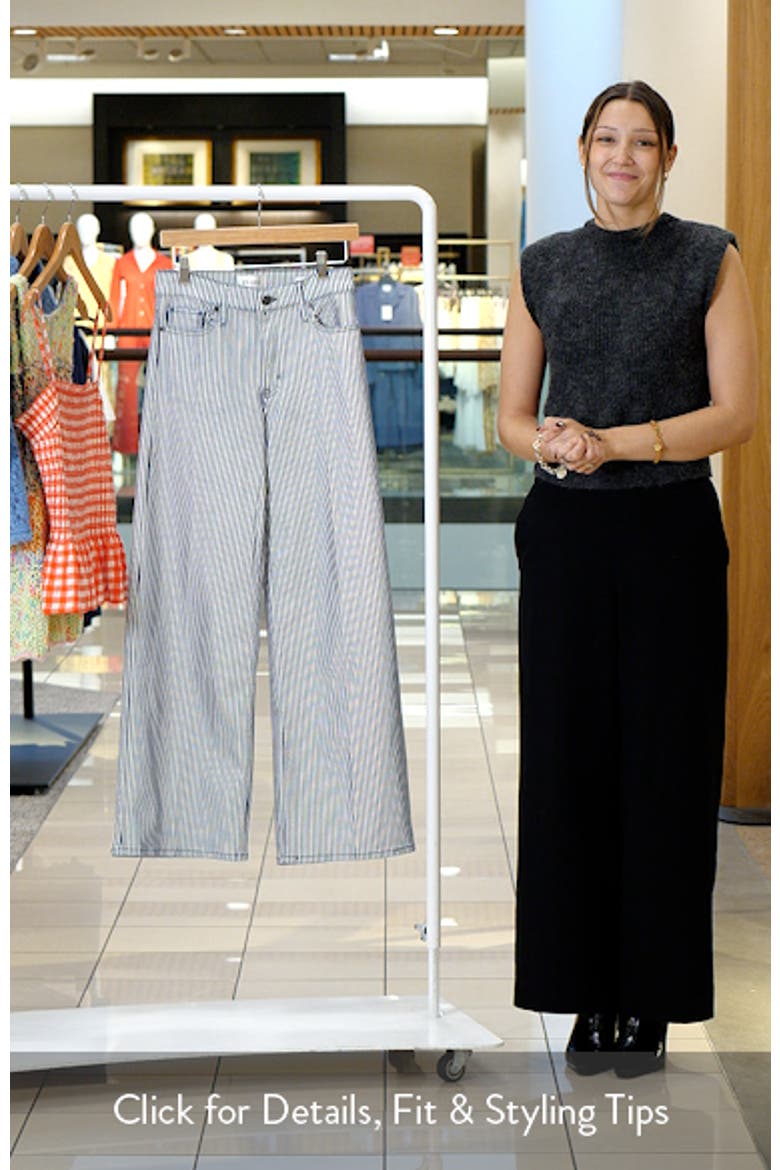 Le Slim Palazzo High Waist Wide Leg Jeans video