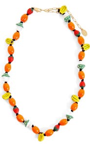 Clare V. Les Fruits de CV Necklace