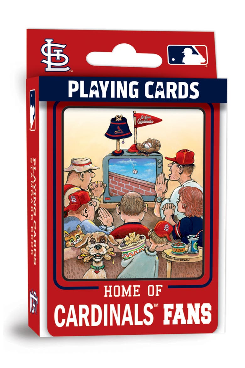 St. Louis Cardinals Fan Playing Cards, Main, color, Multicolor
