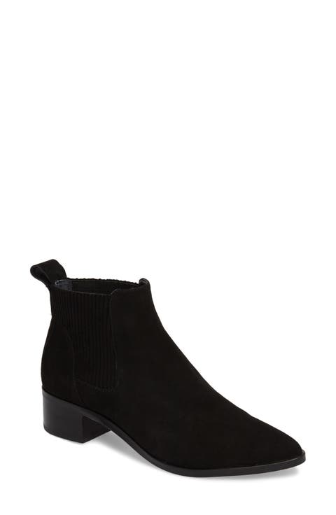 Macie Pointy Toe Chelsea Bootie (Women)