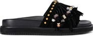 Kurt Geiger London Kensington Fringe Slide Sandal