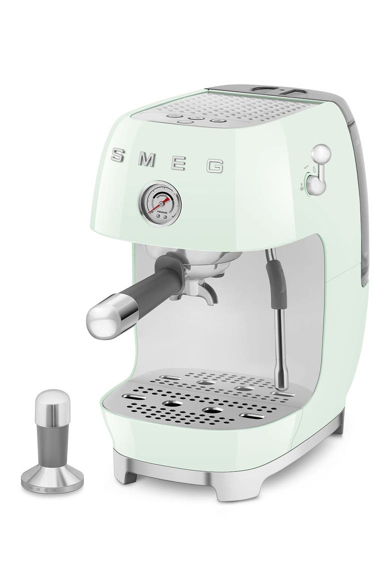 Espresso, Coffee & Cold-Brew Coffee Machine, Alternate, color, PASTEL GREEN