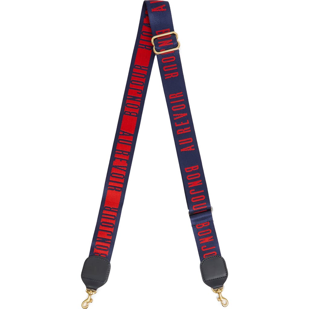 Clare V . Adjustable Crossbody Strap In Brown