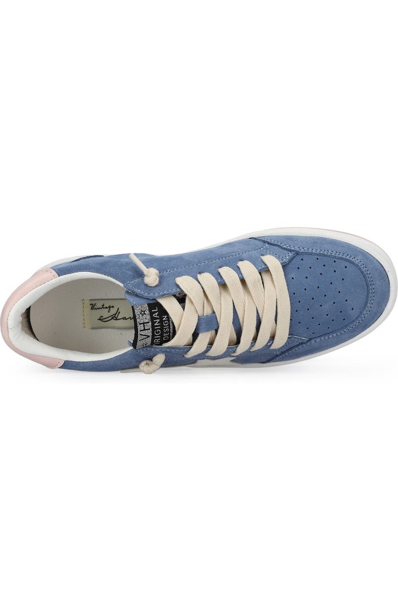 Vintage Havana Denisse Genuine Calf Hair Sneaker, Alternate, color, Blue Suede