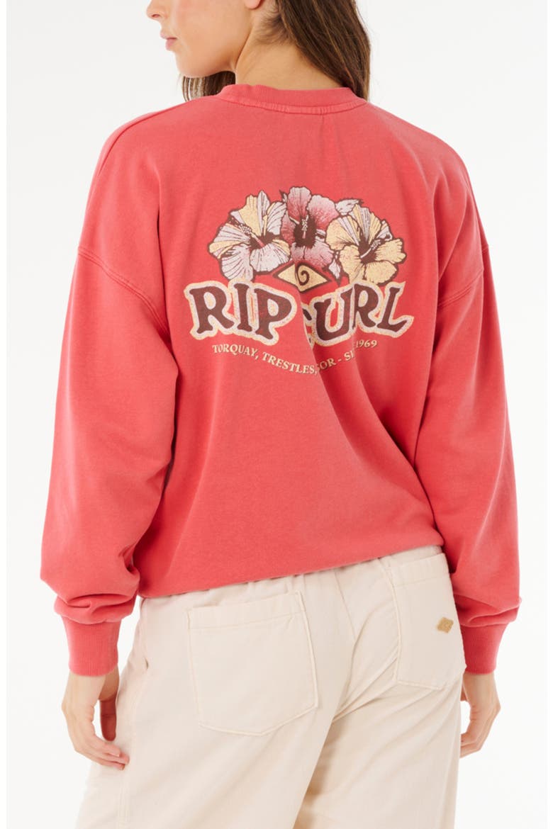 Bells Heritage Graphic Sweatshirt, Alternate, color, DEEP RED