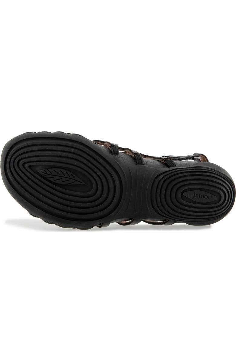 Jambu Miriam Casual Flat Sandal, Alternate, color, Oil Black