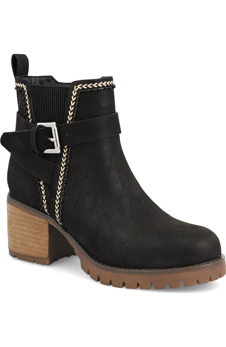 MIA Fausta Platform Bootie, Main, color, Black